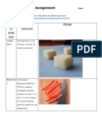 Knife Skills Intro Worksheet