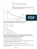 Reliability CGG1, Weibull, Exponential, Log-Normal Distributions