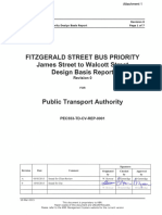 Fitzgerald Street Bus Priority