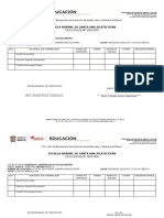 Lista de Asistencia