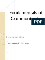 I Am Sharing 'FUNDAMENTALS OF COMMMUNICATION-3' With You