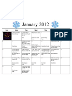 Shortcut To January 12 Calendar