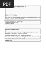 Data Analysis Fundamentals