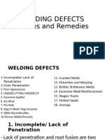 Welding Deffects