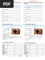 Super Minds 2, Unit 2.6 Revision