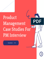 Product Management Case Studies