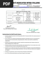 11TH Exam Notice