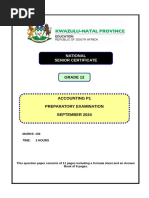 Accounting p1 September 2024 Grade 12 QP M Seevnarain Final