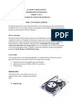 Lesson 7 (Secondary Storage)