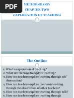 Exploration of Teaching