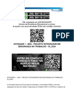 Atividade 1 - Seg - Projeto Integrador em Segurança No Trabalho - 54 - 2024