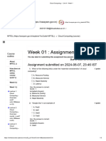 Week 01: Assignment 01: Assignment Submitted On 2024-08-07, 23:46 IST