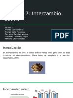 Intercambio Iónico