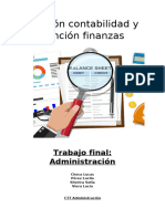 Función Contabilidad y Función Finanzas. 1.22