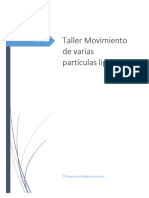 Taller Dinamica Movimiento de Varias Partículas