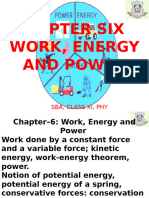 Chapter 6 - Work Energy Power-Xi Phy