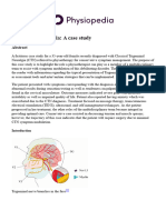 Trigeminal Neuralgia: A Case Study