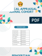 Critical Appraisal Jurnal Cohort