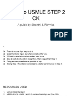 Guide To USMLE STEP 2 CK