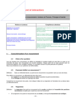 ch1011 Et 12 Mouvements Et Interactions Synthese