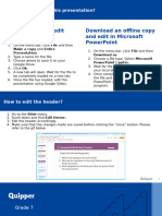 Make A Copy and Edit in Google Slides. Download An Offline Copy and Edit in Microsoft Powerpoint