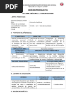 Ciclo Vi - Sesion 1 - Características de La Familia Cristiana