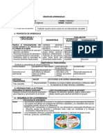 2DO-02 GRADO SESIÓN DE APRENDIZA Alimetacion Saludable