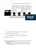 Daniel Mboowa - Where Plants Mass Comes From Activity Sheet