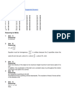 H2 Physic 2007 A Level Solutions