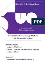 BIOL1040 Cardiovascular System - Lectures 1-3