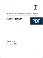 Assurance 2022 Workbook