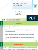 W1-Day 1 - 1.PPT On Principles of Assessment and Evaluation Measurements