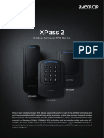 Suprema Xpass 2 Datasheet