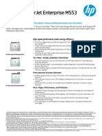 HP CLJ Ent m553 Datasheet