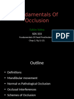 Fundamentals of Occlusion SDS 333