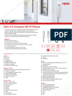 Fanvil H2U-V2 Datasheet