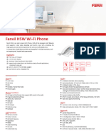 Fanvil H5W-V1 Datasheet