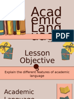 Academic Language SC