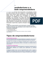 Atividade Empreendedorismo