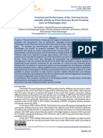 Analysis of The Potentialand Performanceof The Tourism Sector Towards The Community (Study On Pasir Kencana Beach Tourism Area in Pekalongan City)