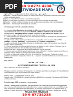 1) Preencher A Ficha de Controle de Estoque Da Matéria-Prima PEAD, Utilizando o Critério Do Custo Médio (Média Ponderada Móvel) .