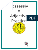 Possessive Adjective. - Practice