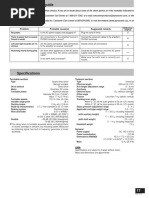 Technics SL1200MK5 Turntable Data Sheet