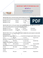 Bộ Đề Phát Triển Từ Đề Minh Họa 2025: Question 1: A. B. C. D. Question 2: A. B. C. D