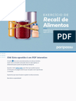 Ebook Exercicio de Recall de Alimentos