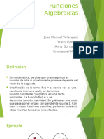 Matematica Grupo#1. Funciones Algebraicas