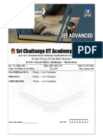 27-10-24 - SR - Elite - Jee Adv (2022-P2) - CTA-04 - Q.Paper - K