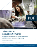 Universities in Innovation Networks