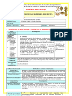 2º U4 S3 Sesion D1 PS Conocemos Las Culturas Preincas