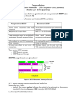 Computer Network Paper Solution for 30 Marks Exam 2014 15